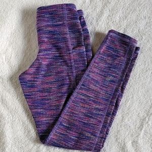 Champion Girls Purple Multi-Color Leggings